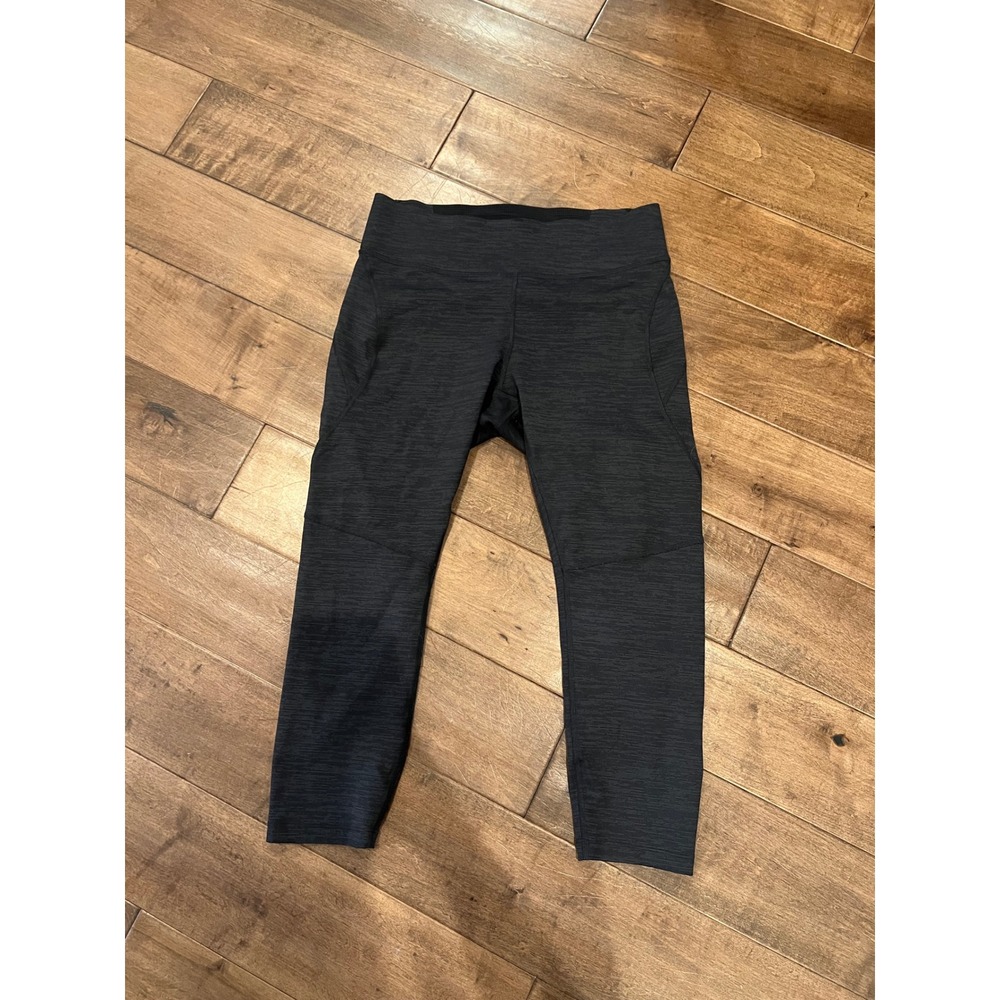 Outdoor Voices‎ Warmup Leggings Women's Athletic Workout Cropped Heather Gray